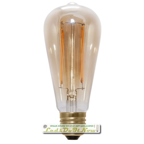 Segula LED lamp | E27 | 6W | Rustika-Kooldraad-ledlamp ...