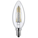 AMBIENTE LED lamp | E14 | 4,1W | kaars helder 40 leds | dimbaar | lichtbeleving 15-25 Watt | 2200K - flame