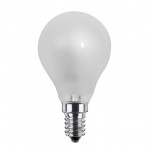 Segula Edison Line LED lamp | E14 | 3,5W | Kogel ledlamp mat 4 korte filament leds 2600K | dimbaar | lichtbeleving 30-40 Watt