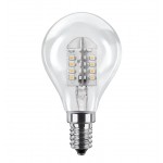LED lamp | E14 | 2,4W | Kogelledlamp helder 40 leds | lichtbeleving 30 Watt
