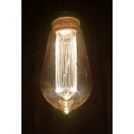 LEDlamp | E27 | 3,5W | ST64 Rustika Edison Vintage Design Light Kooldraad-ledlamp niet verblindend 1800K | dimbaar | lichtbeleving 40 Watt 