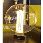 LEDlamp | E27 | 3,5W | Globe 125 Vintage Design Light Kooldraad-ledlamp niet verblindend 2000K helder | dimbaar | lichtbeleving 30 Watt 