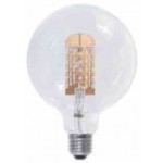 SEGULA AMBIENTE LED lamp | E27 | 6W | ledlamp Globe125 helder flame 108 leds dimbaar | lichtbeleving 50 Watt | 2200K