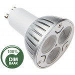 LED lamp | 3x2 Watt  Cree | GU10 | Dimbaar | vervangt 35 Watt | 2700K