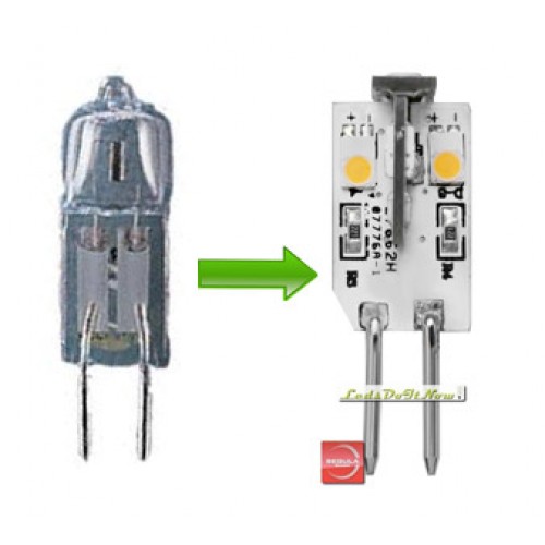 Zwakheid Op de kop van betreuren 10-15Watt G4 halogeen vervanger - 1,3 Watt [QN5] | ook geschikt voor dimmer  | LED Lampen koop je bij LEDITLIGHT!