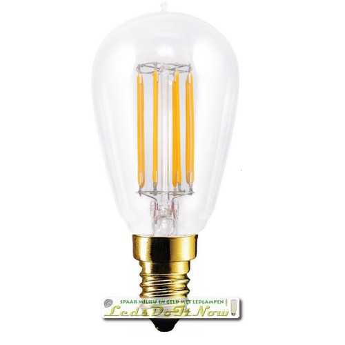 Segula Vintage Line LED lamp | E14 | 4,7W | Radio Style Kooldraad ledlamp filament leds 2200K | dimbaar lichtbeleving Watt