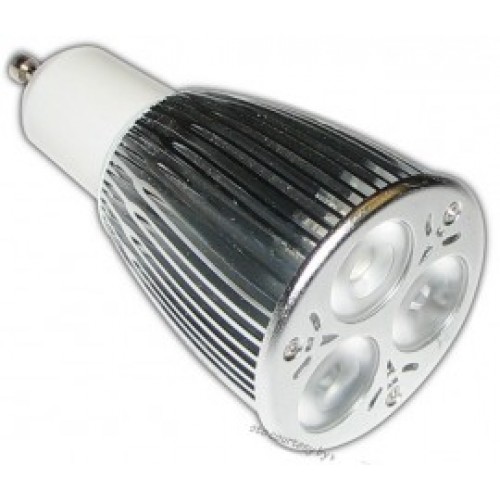 Begrafenis muur Verloren hart LED lamp | 3x3 =7 Watt Cree | GU10 | Dimbaar | vervangt 50 Watt