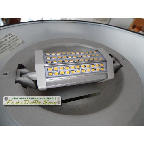 Broederschap mond dak R7s - 118mm - 2200K flame - 15 Watt dimbaar - LEDitLIGHT