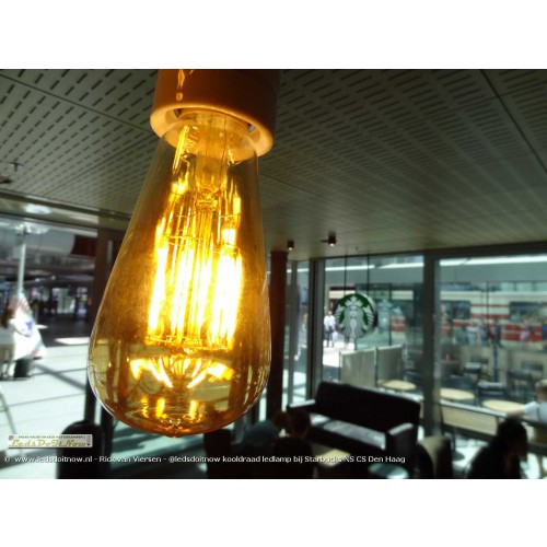 Segula LED lamp | E27 6W | FLAME helder 8 filament leds 2200K | dimbaar | lichtbeleving 50
