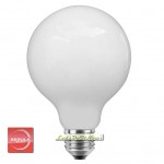 LED lamp | E27 | 4W | ledlamp Globe80 filament leds dimbaar | vervangt 25 Watt | 2600K