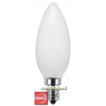 AMBIENTE LED lamp | E14 | 4,1W | kaars opaal 40 leds | dimbaar | lichtbeleving 15-25 Watt | 2200K - flame