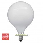 LED lamp | E14 | 3.2W | ledlamp Globe80 80leds dimbaar | vervangt 25 Watt | 2600K