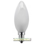 Segula Vintage Line LED lamp | E14 | 2,7W | Kaars - Kooldraad-ledlamp FLAME mat 4 korte filament leds 2200K | dimbaar | lichtbeleving 25 Watt