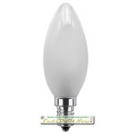Segula Vintage Line LED lamp | E14 | 2,7W | Kaars - Kooldraad-ledlamp FLAME mat 4 korte filament leds 2200K | dimbaar | lichtbeleving 25 Watt
