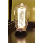 LEDlamp | E27 | 3,5W | ST64 Rustika Edison Vintage Design Light Kooldraad-ledlamp niet verblindend helder 2000K | dimbaar | lichtbeleving 30 Watt 