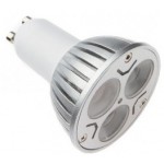 LEDLAMP Gu10 3x2Watt - Cree leds - 2700K - niet dimbaar