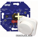 Opus LED dimmer voor 230v LED Lampen - PLUS Opus frontje