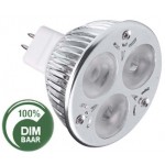 LED lamp | Cree 3x2 Watt | MR16 | dimbaar | lichtbeleving 35 Watt