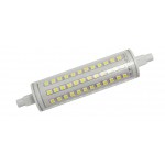 R7s - 118mm - 360 graden rondom licht - 2600K - 10 Watt - dimbaar vv 120W