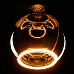 Segula LEDlamp | E27 | 8W | LED Floating Globe 125 smokey black 2000K | dimbaar | lichtbeleving 40 Watt